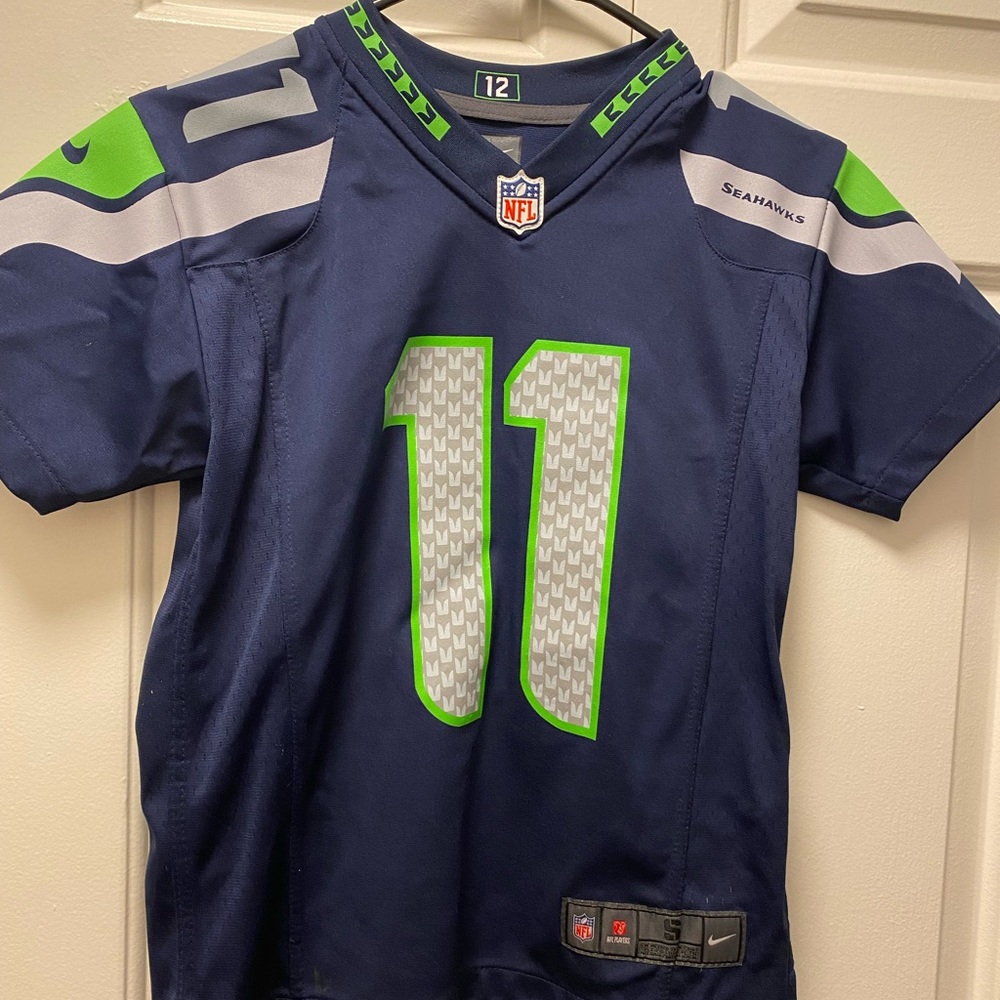 NFL Seattle Seahawks Percy Harvin #11 Nike On Field Blue Jersey Size Small
